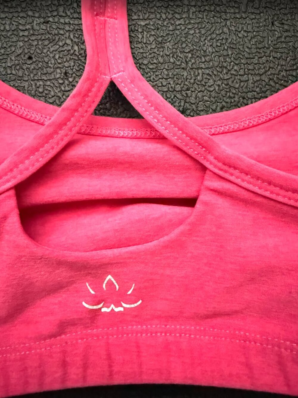 Spacedye Slim Racerback Bra - Picture 4 of 7